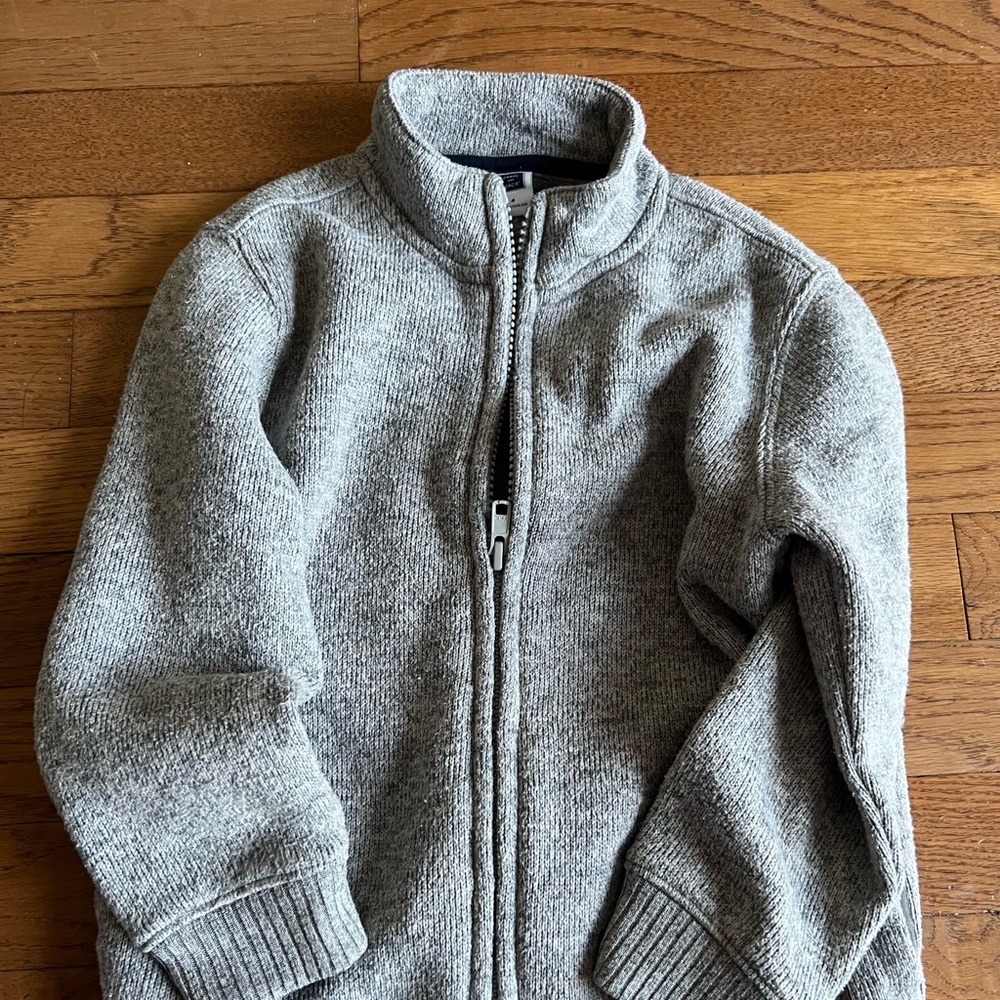Janie and Jack Zip Cardigan